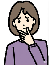 告知事項があるイラスト